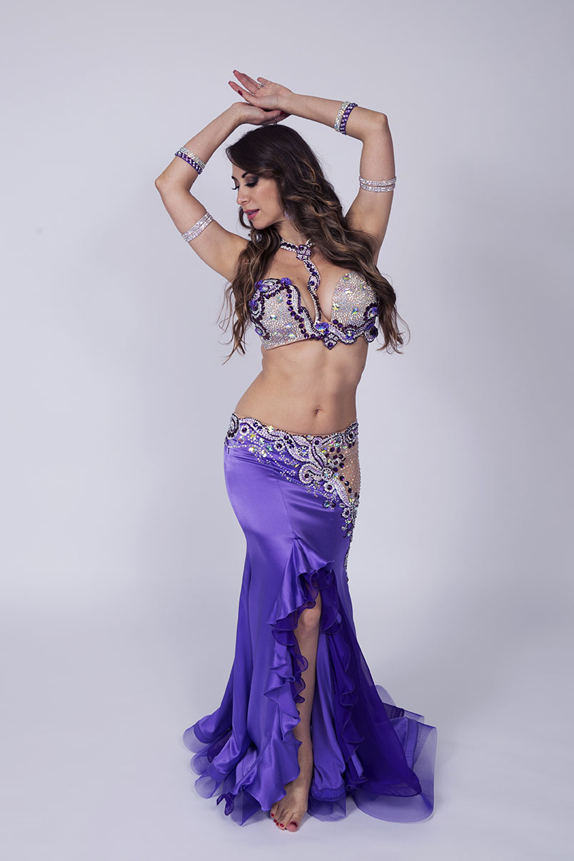 Belly dancer Miryam